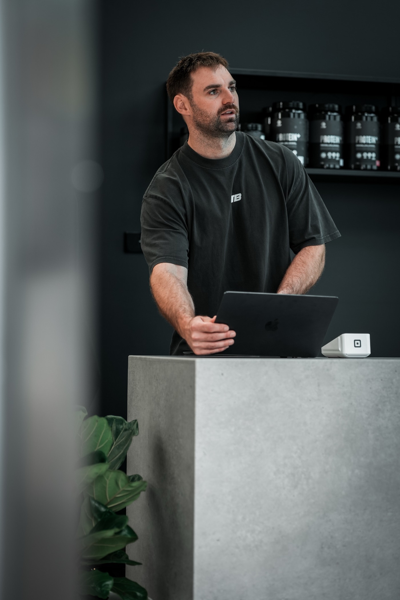 Josh Curry at the RTB front desk