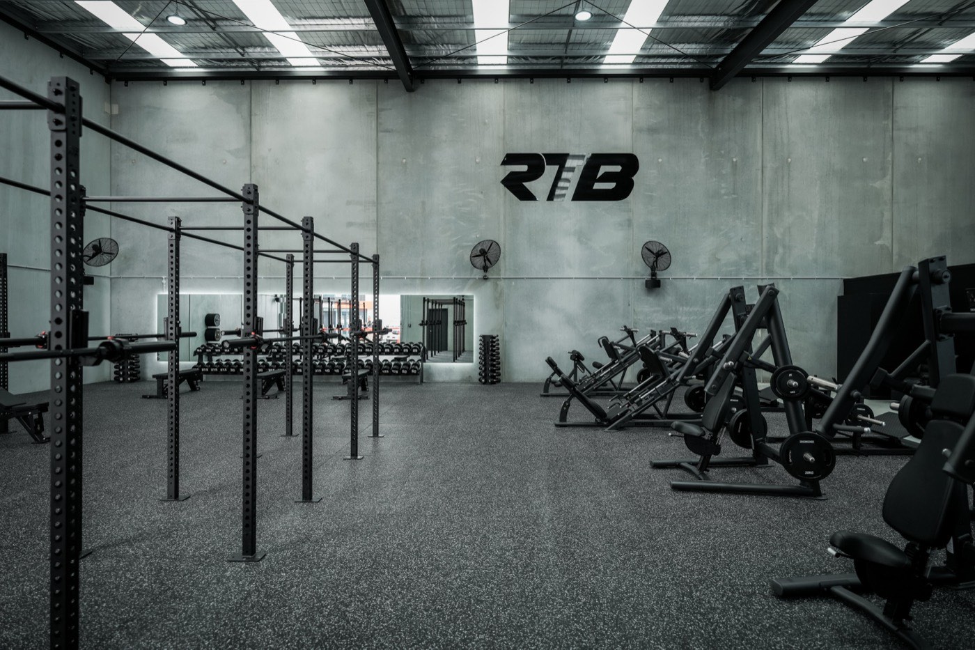 The RTB Chelsea Heights gym floor